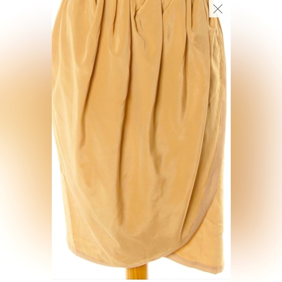 Bebe Gold Halter Neck Wrap Sheath Mini Dress with gorgeous details - Picture 14 of 16